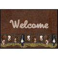 Micasa Welcome Mat with Cows Indoor or Outdoor Mat MI55353